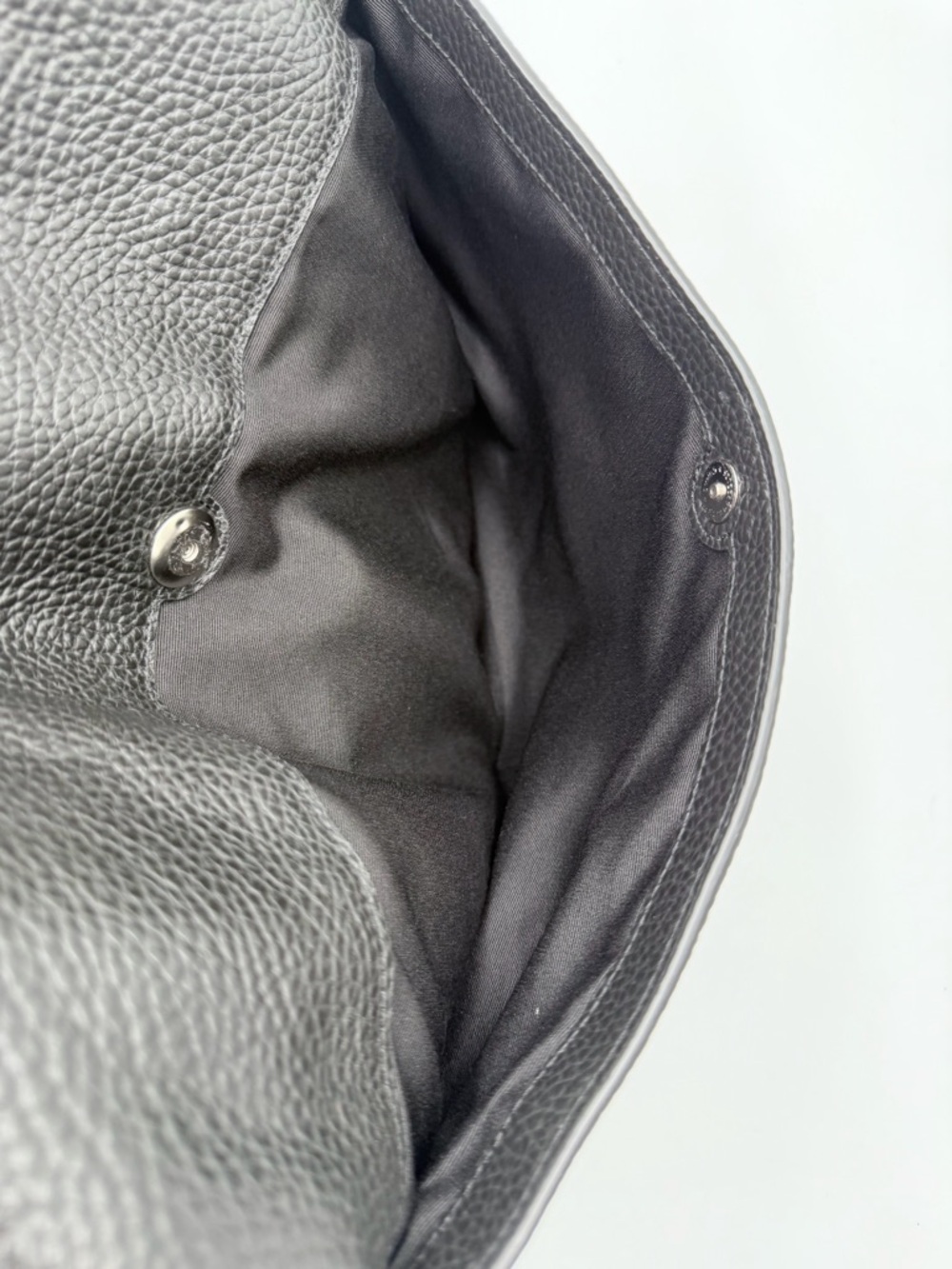 Coach Henry Messenger Bag Black Pebbled Leather Laptop Crossbody Work Bag F54149 - Picture 8 of 13
